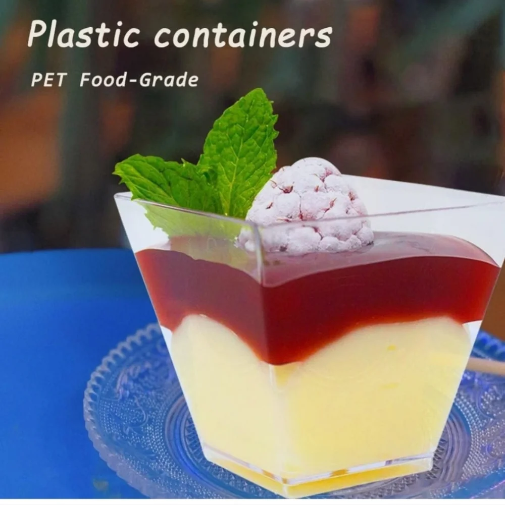 100 Dessert Cups - 5oz 50 Cups